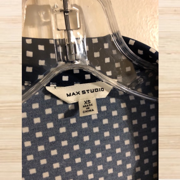 MAX STUDIO Navy Dress - Picture 3 of 5